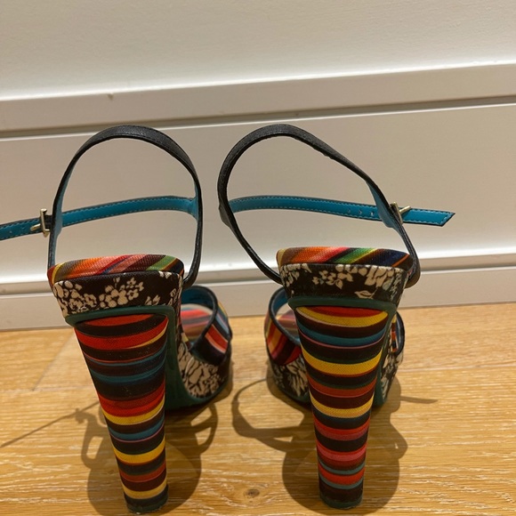 High heel rainbow color shoes - Picture 4 of 6